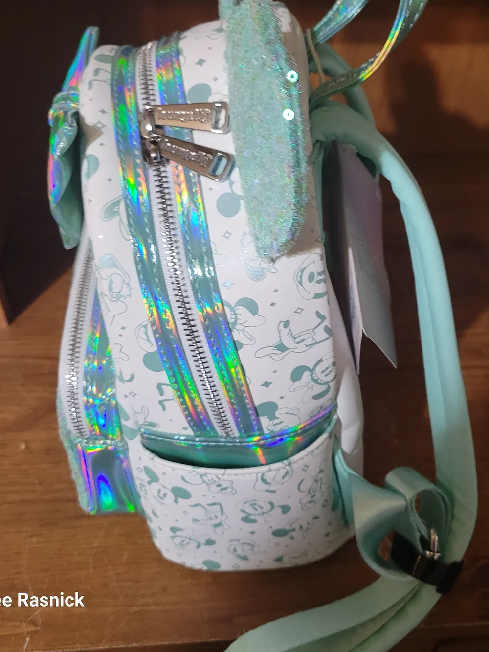 Price Is Firm.Loungefly Hallmark Exclusive Disney 100 Sequin Mini Backpack. Nwt